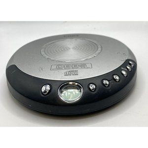 Coby CX-CD111 Silver Walkman Style CD Player Dynamic Bass Untested for parts